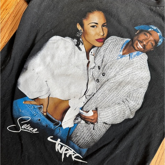 Selena x Tupac t-shirt - Picture 2 of 4